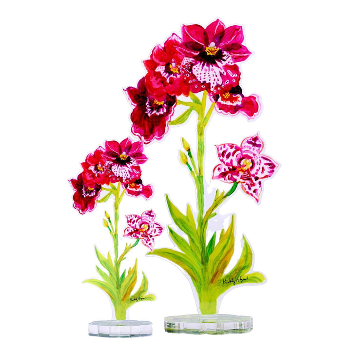 Acrylic Orchid Flower Collection
