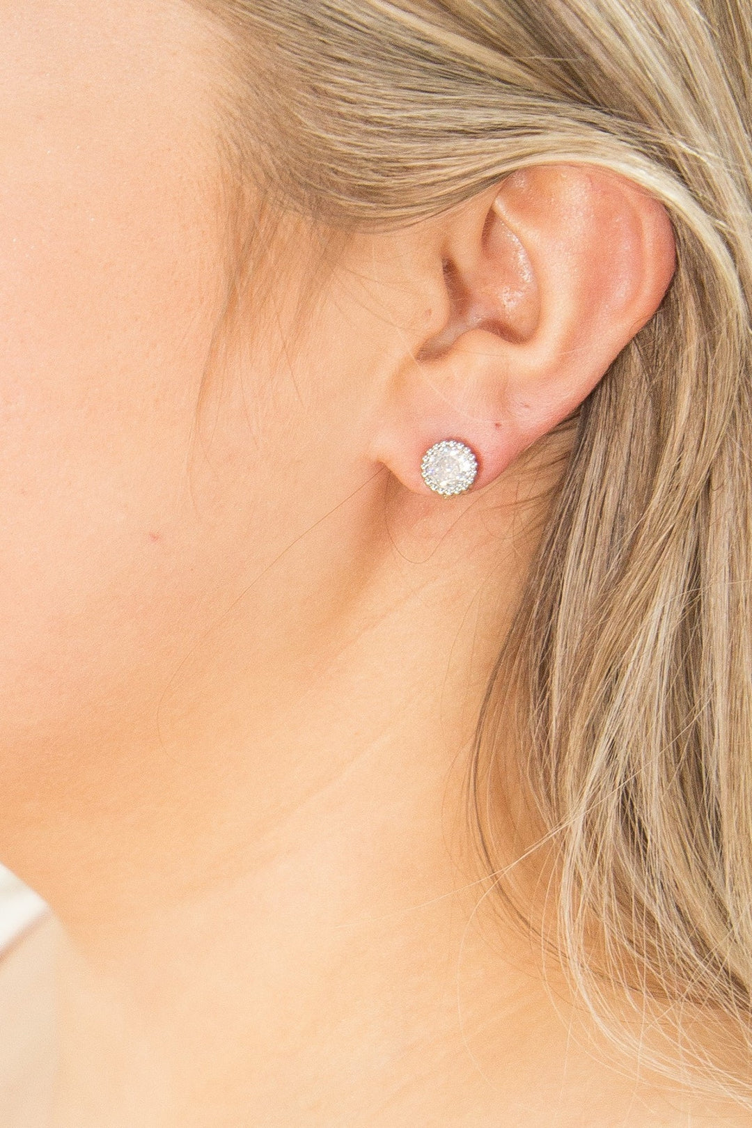 Dainty Rhinestone Studs