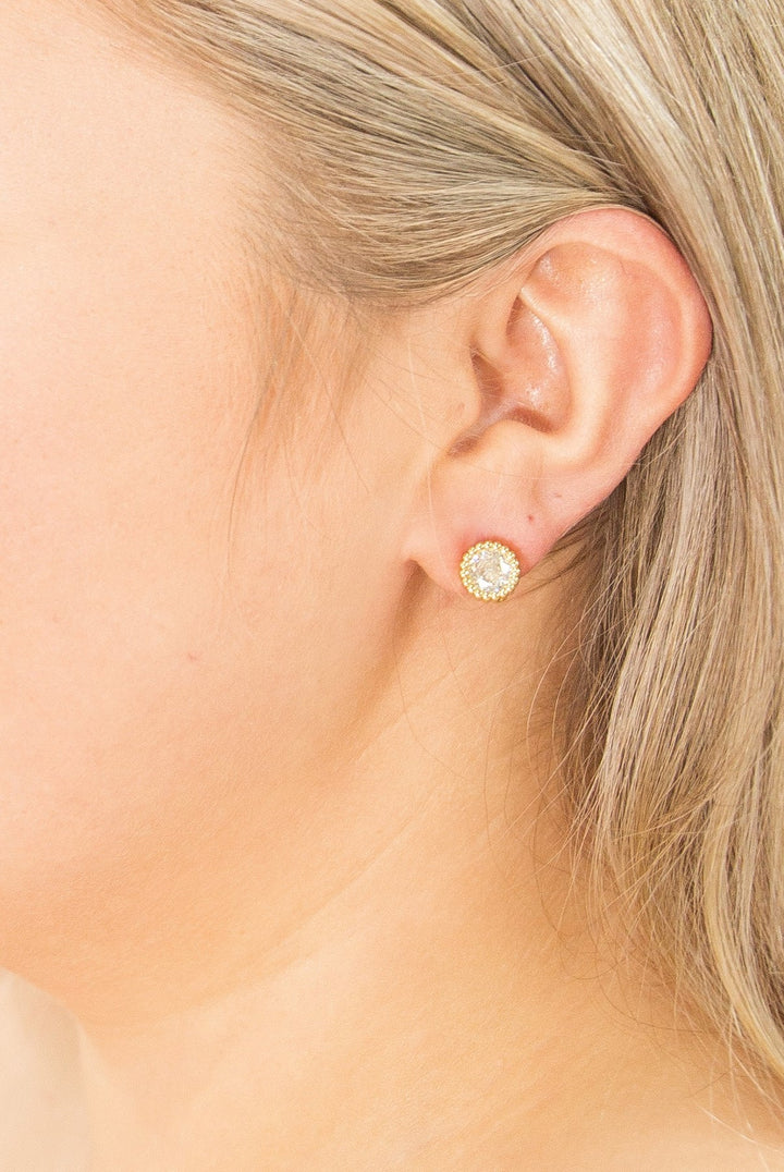 Dainty Rhinestone Studs