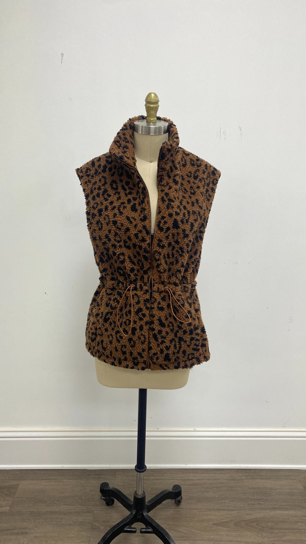 Leopard Fitted Vest