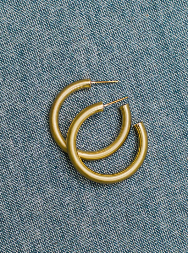 Cameron Gold Hoop