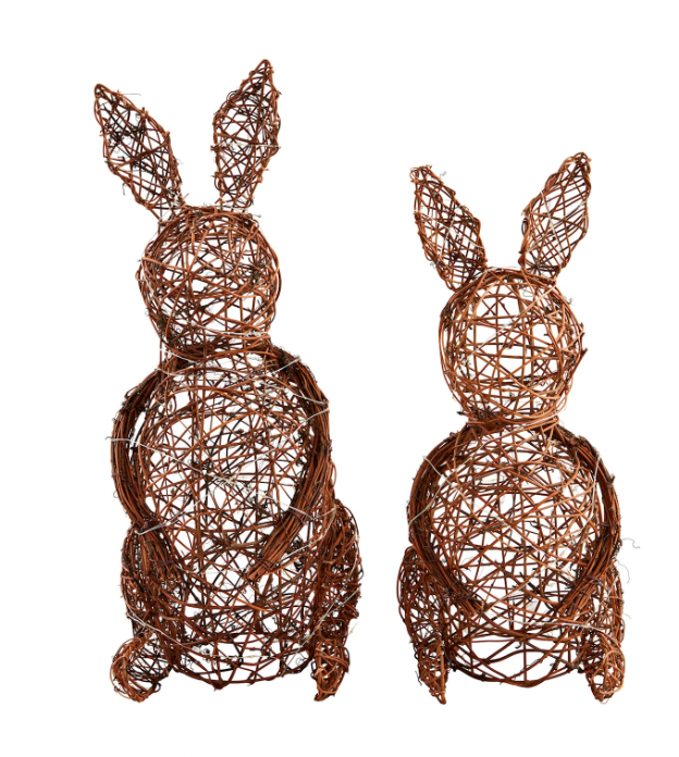 Woven LED Bunny Sitters