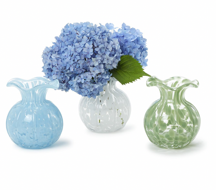 Ruffled Watercolor Egde Vase