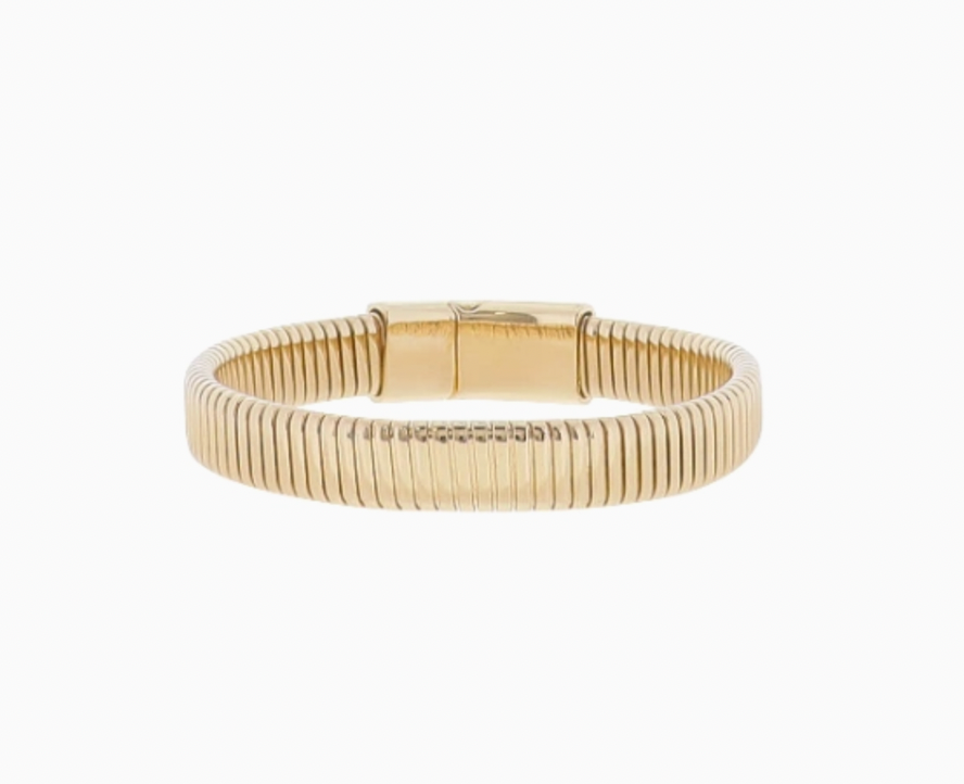 Gold Omega Chain Bracelet
