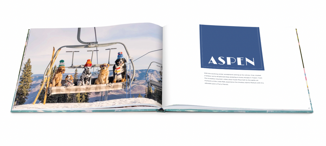 Gray Milan DOGS Coffee Table Book