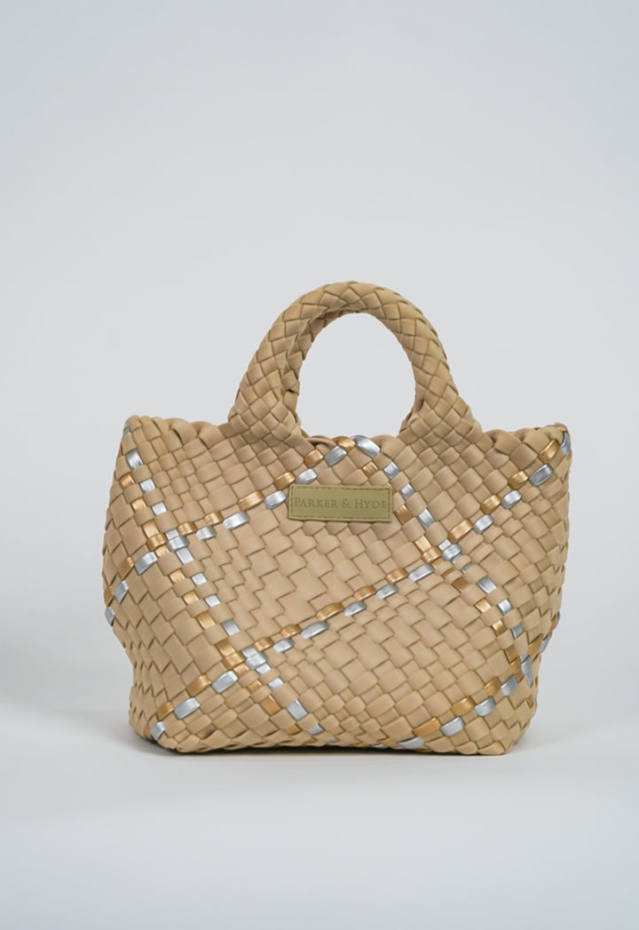 Mini Woven Tote