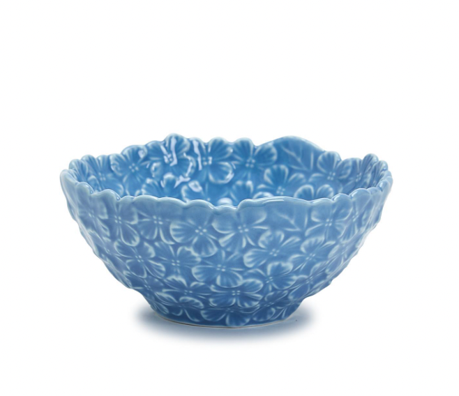 Blue Hydrangea Tidbit Bowl