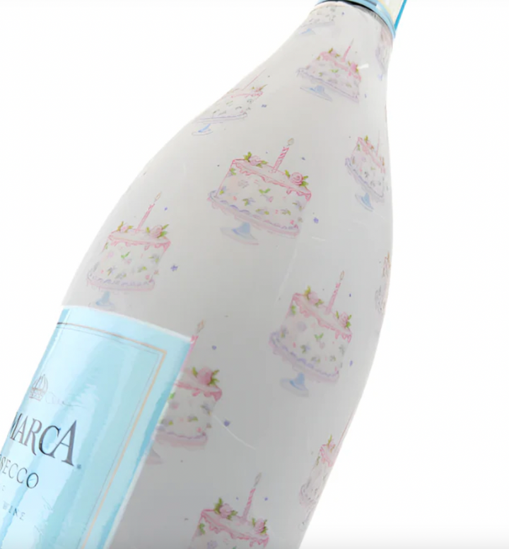 Beau Bottles Champagne Wrap - Birthday