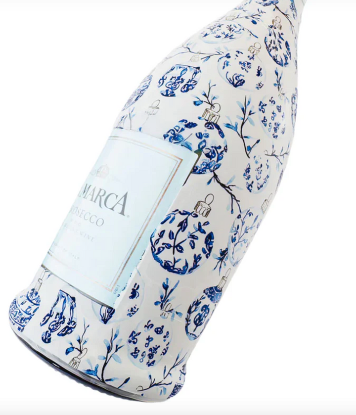 Beau Bottles Champagne Wrap - Christmas