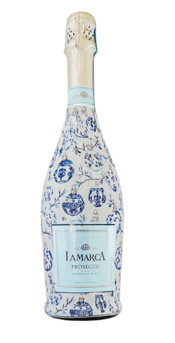 Beau Bottles Champagne Wrap - Christmas