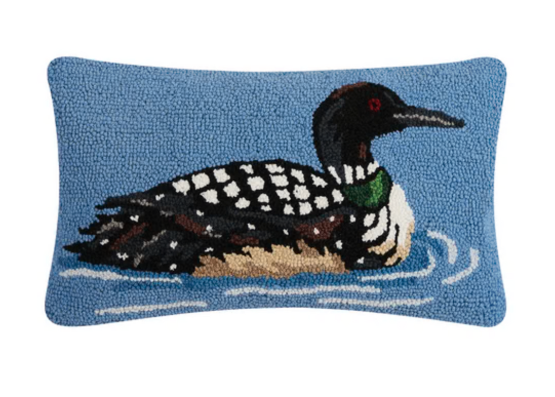 Loon Hook Pillow