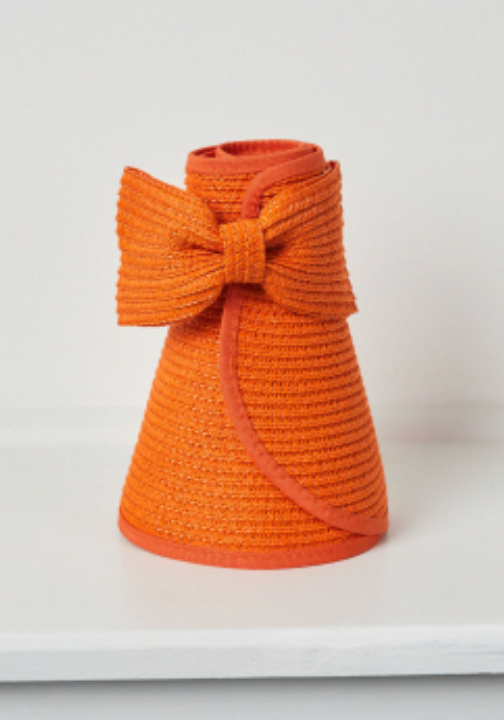 Poppy Straw Bow Visor