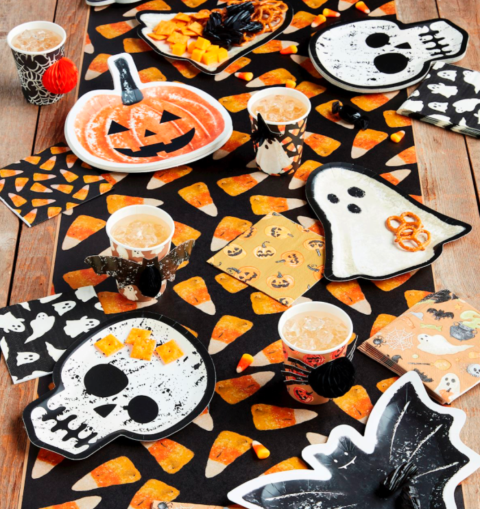 Candy Corn Paper Table Runner Roll