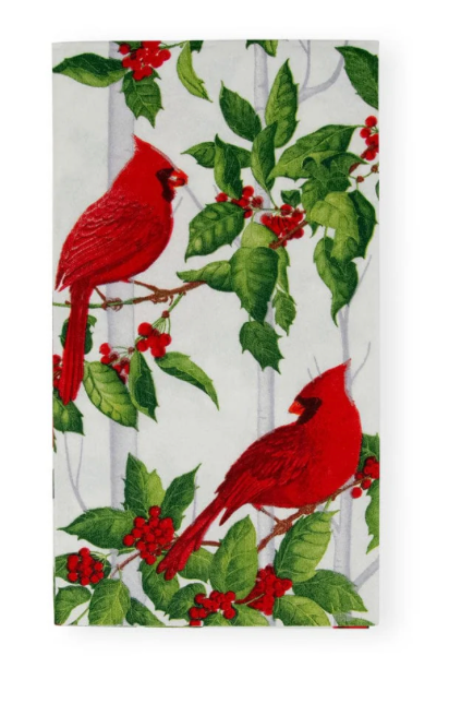 Holly and Songbirds Napkin