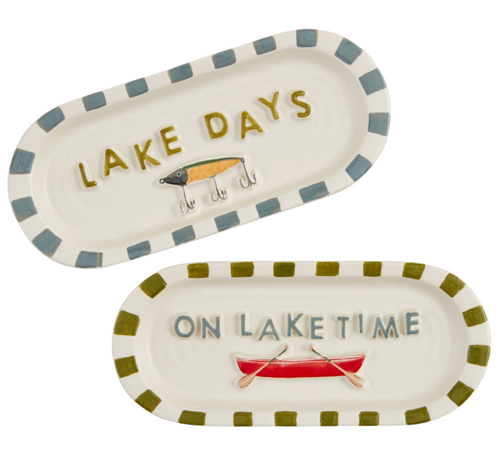 Lake Themed Cracker Tray