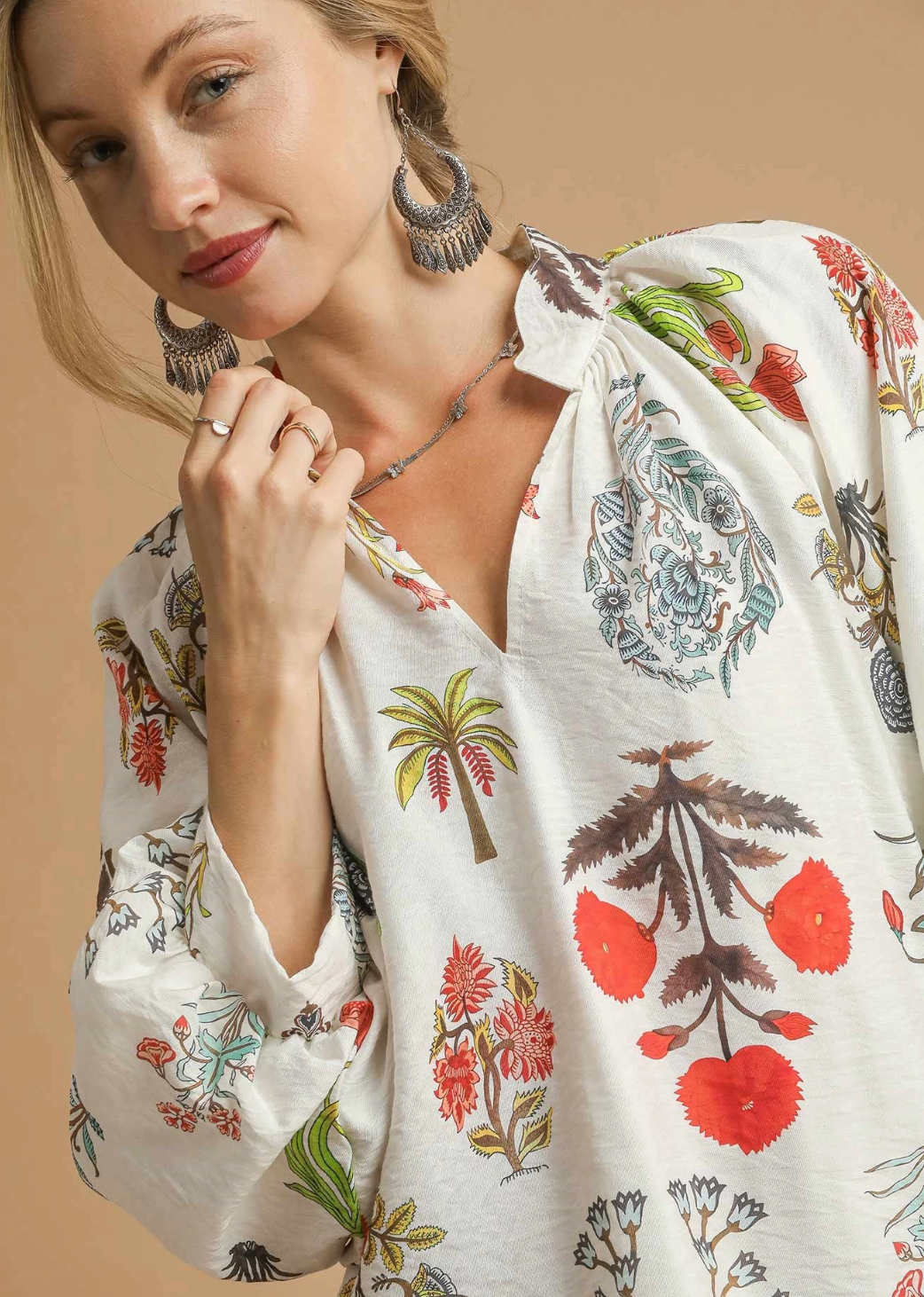 Cora Cream Top