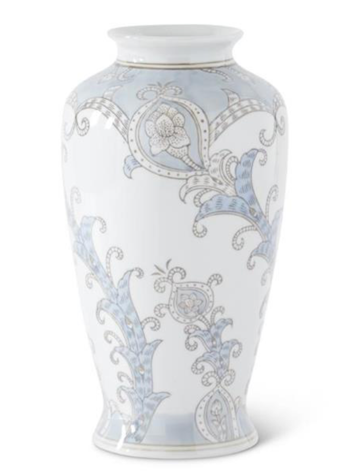 Floral Ceramic Vase & Jar