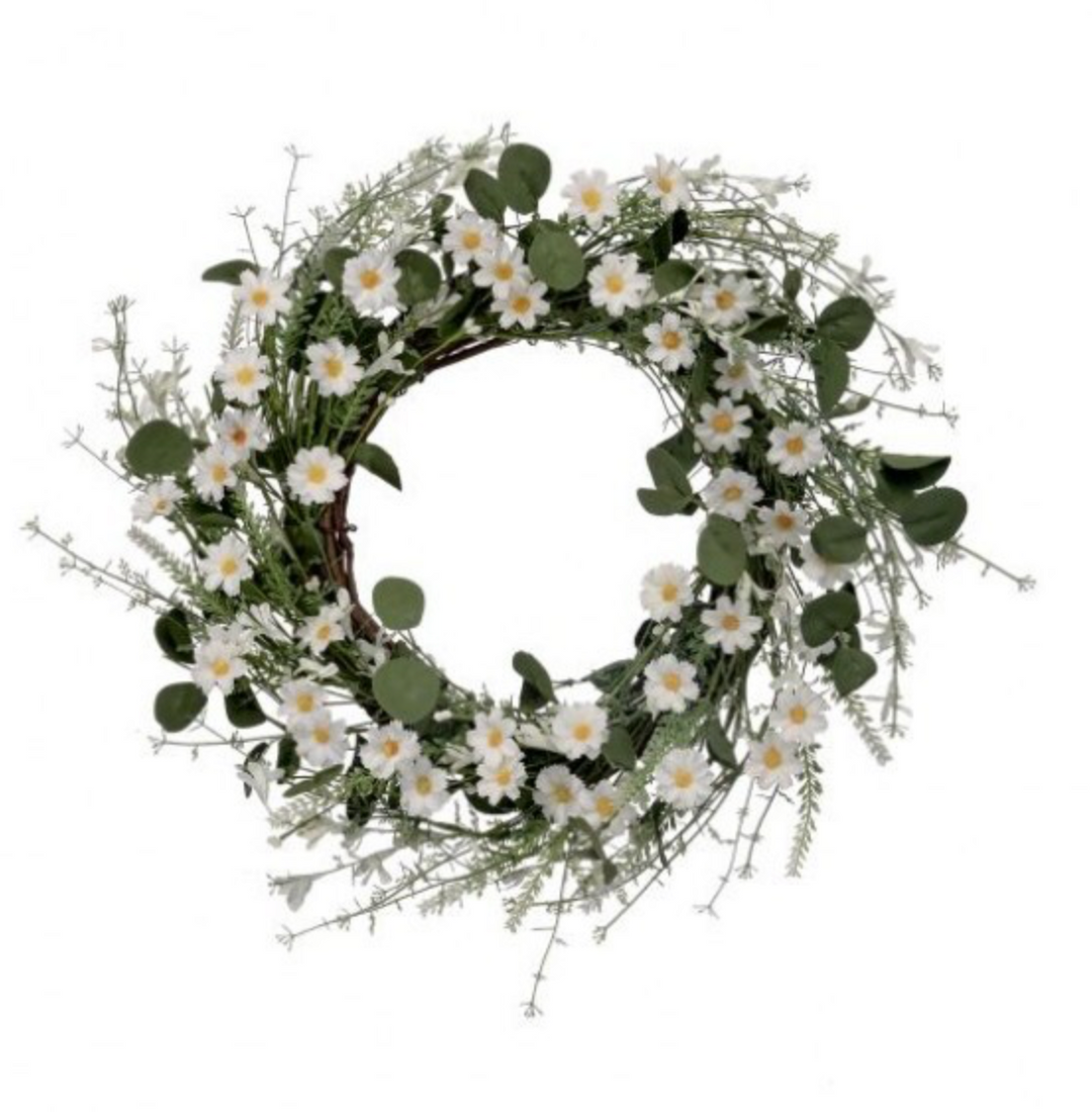 Mountain Daisy Wreath