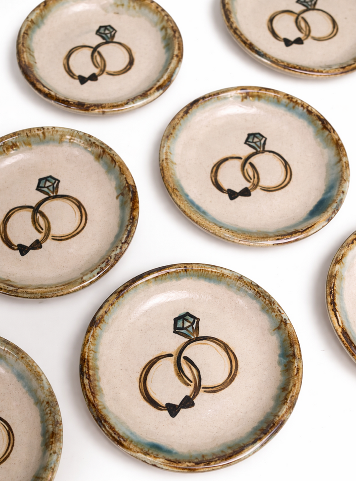 Rosaline Pottery Ring Trinket Dish