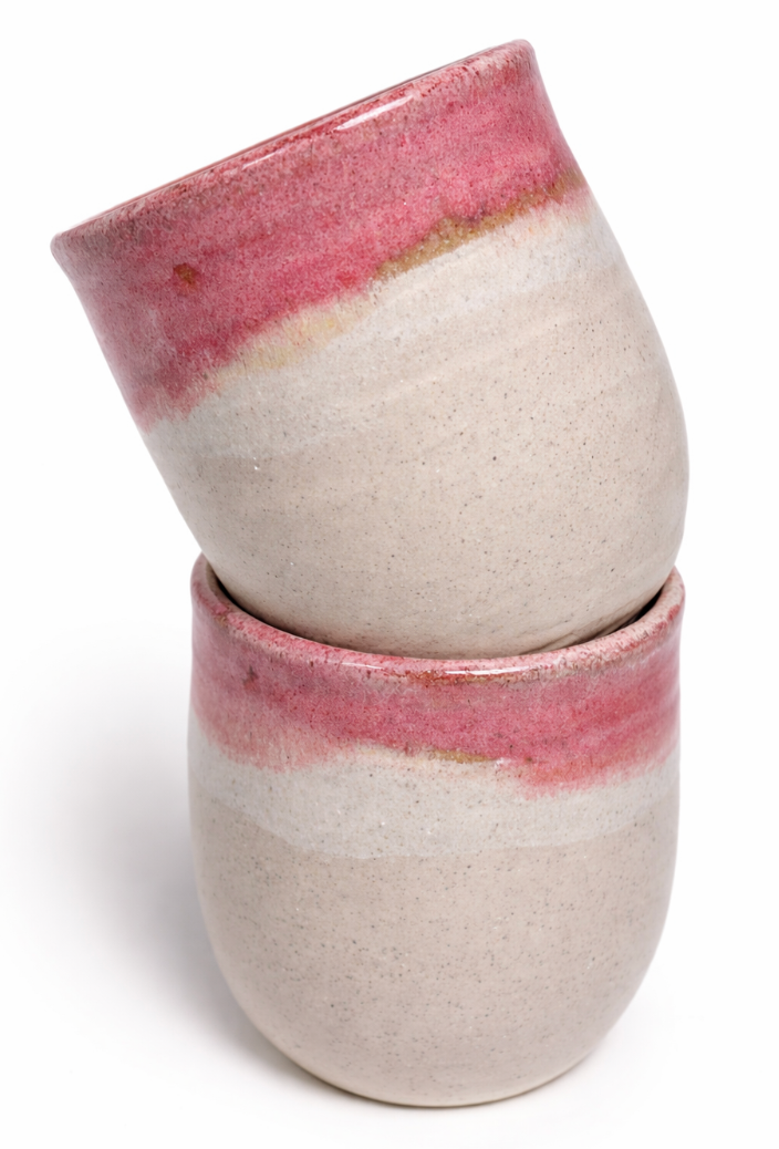 Rosaline Pottery Stemless Wine