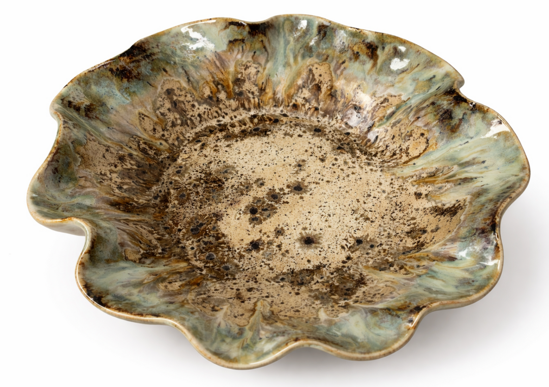 Rosaline Pottery Freeform Veggie Bowl