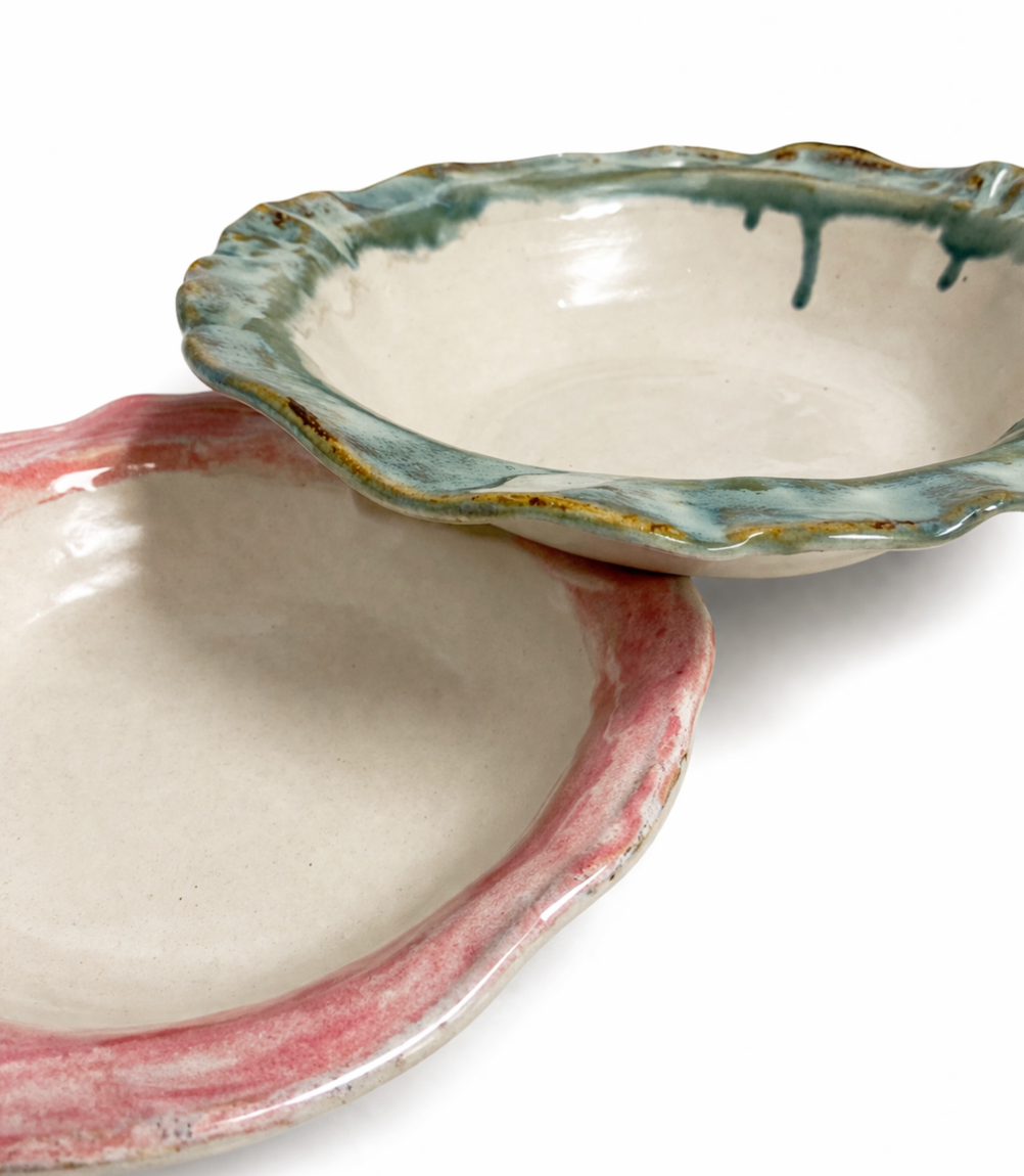 Rosaline Pottery Pasta Bowl