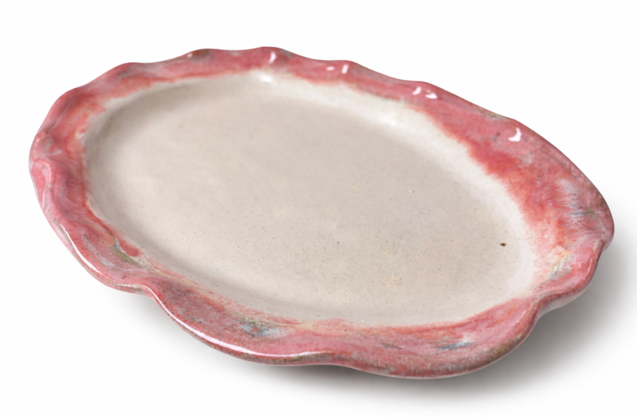 Rosaline Wavy Oval Baker
