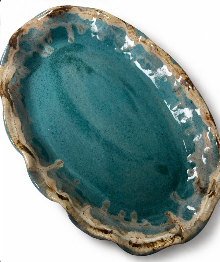 Rosaline Wavy Oval Baker