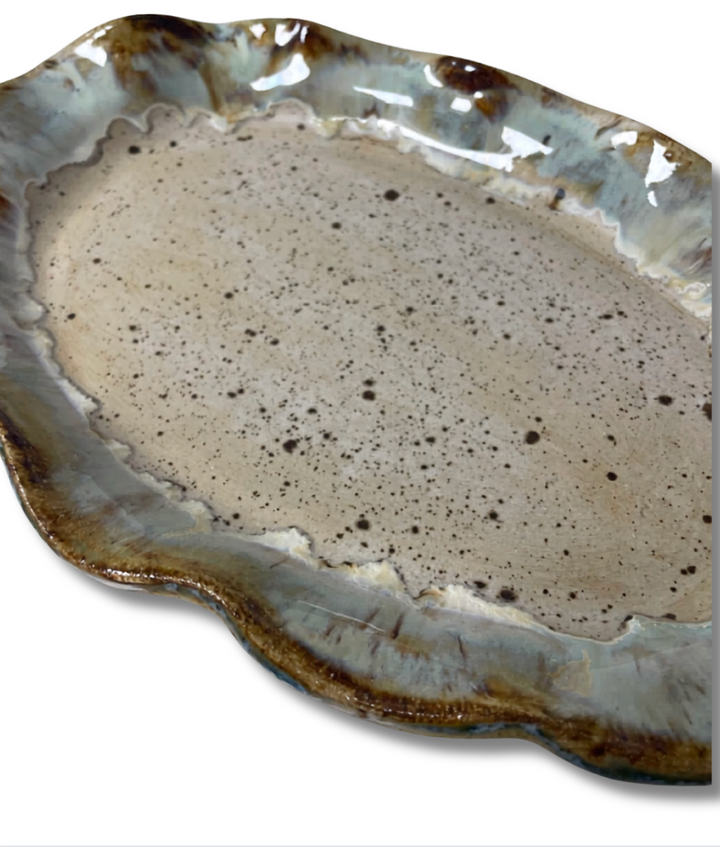 Rosaline Wavy Oval Baker