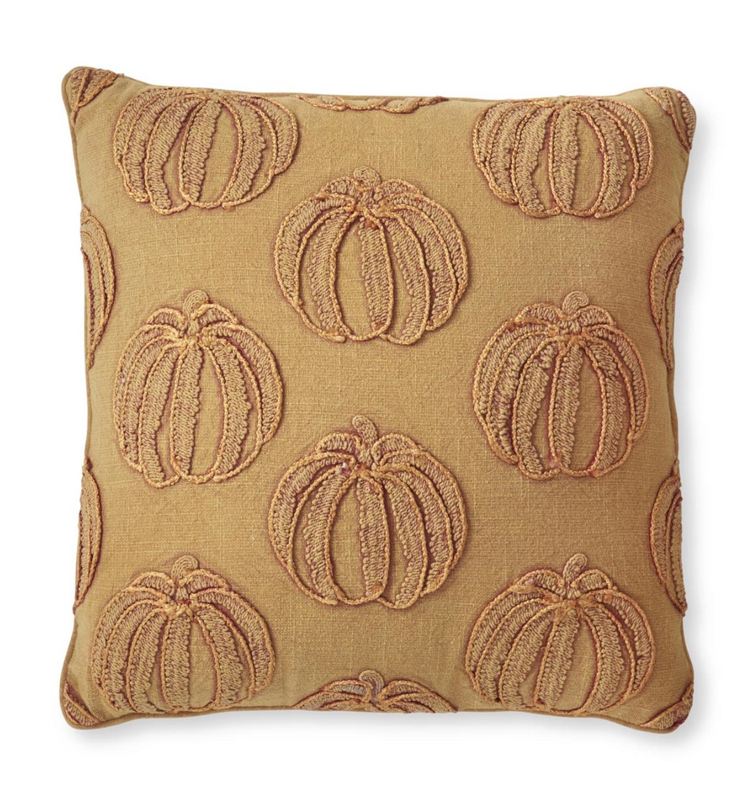 Orange Pumpkin Pillow