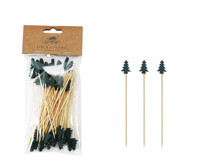 Holiday Single Use Toothpicks | 2 Styles