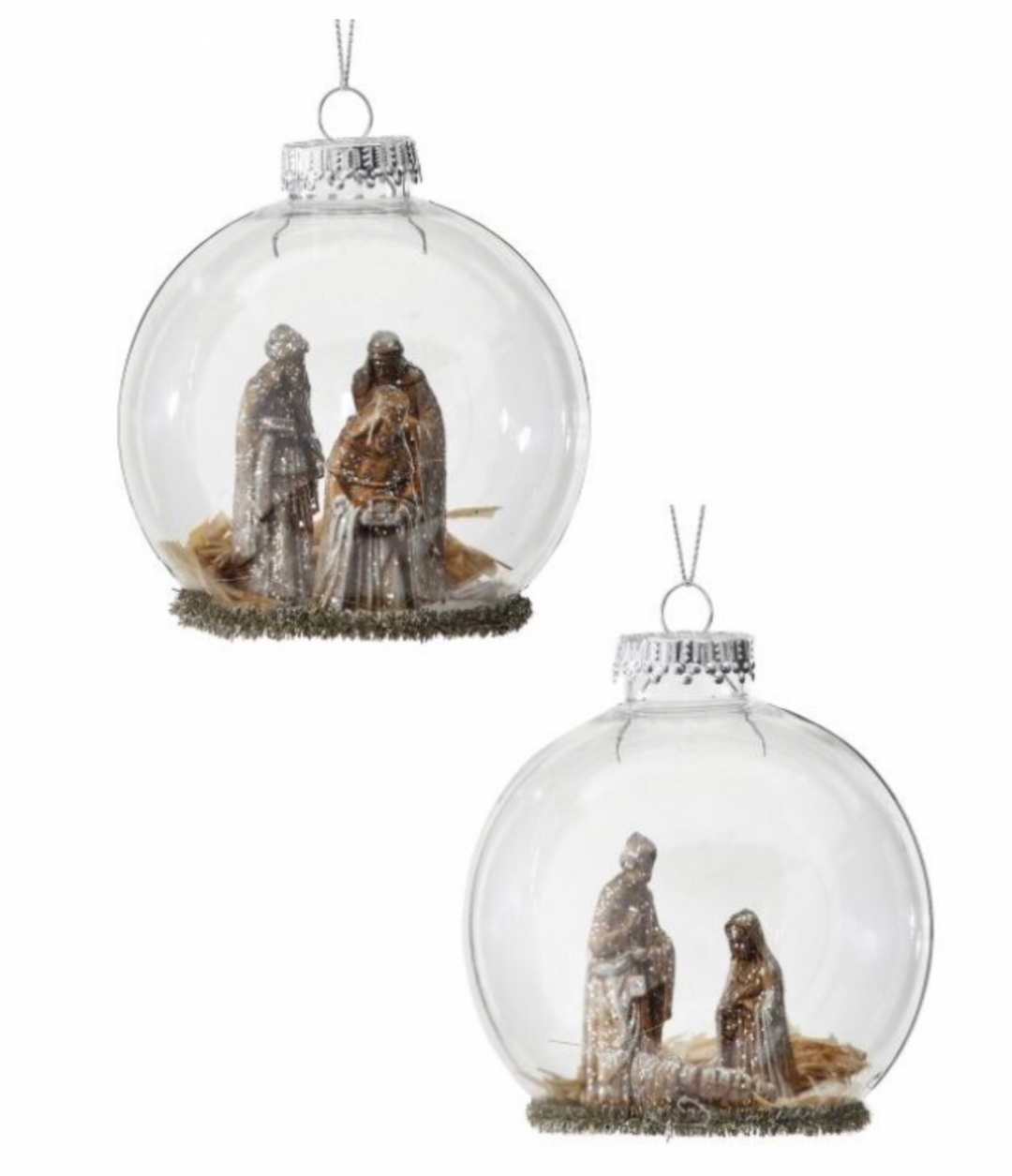 Nativity Dome Ornament