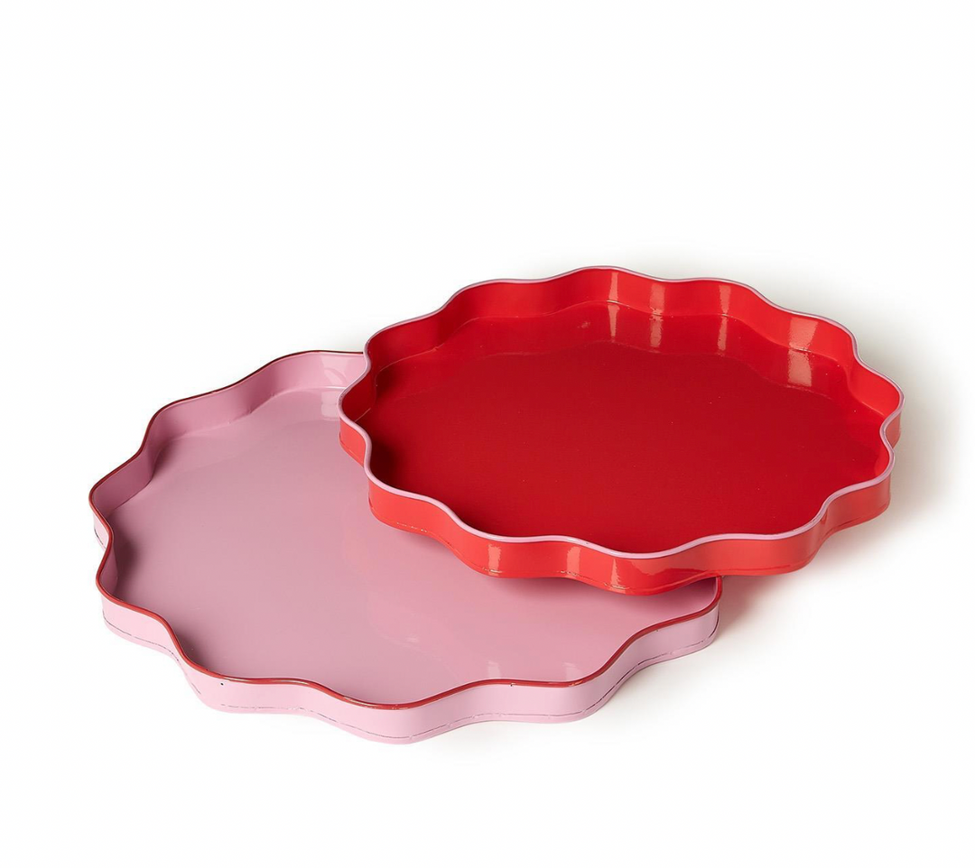 Pop of Color Metal Tray