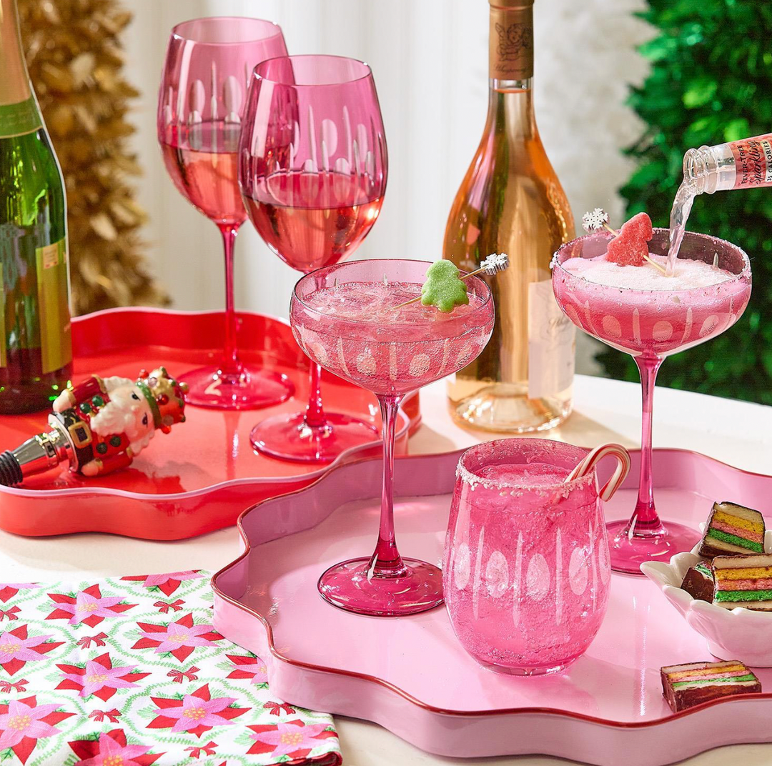 Pop of Color Metal Tray