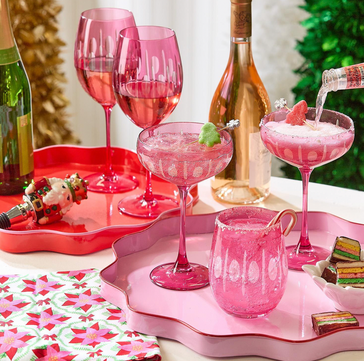 Pop of Color Metal Tray