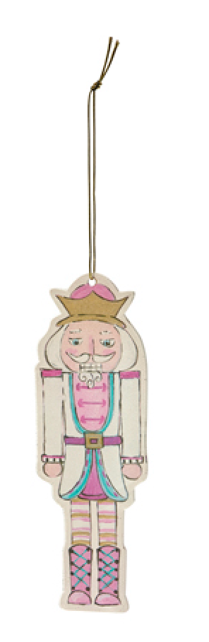 Blushing Nutcracker Ornament