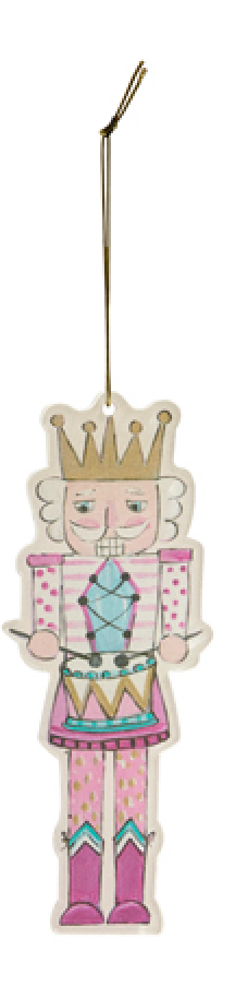 Blushing Nutcracker Ornament