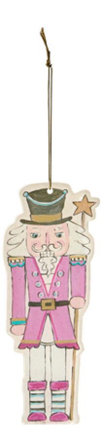 Blushing Nutcracker Ornament