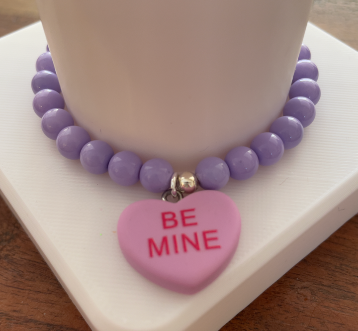 Valentine Candy Heart Bracelets