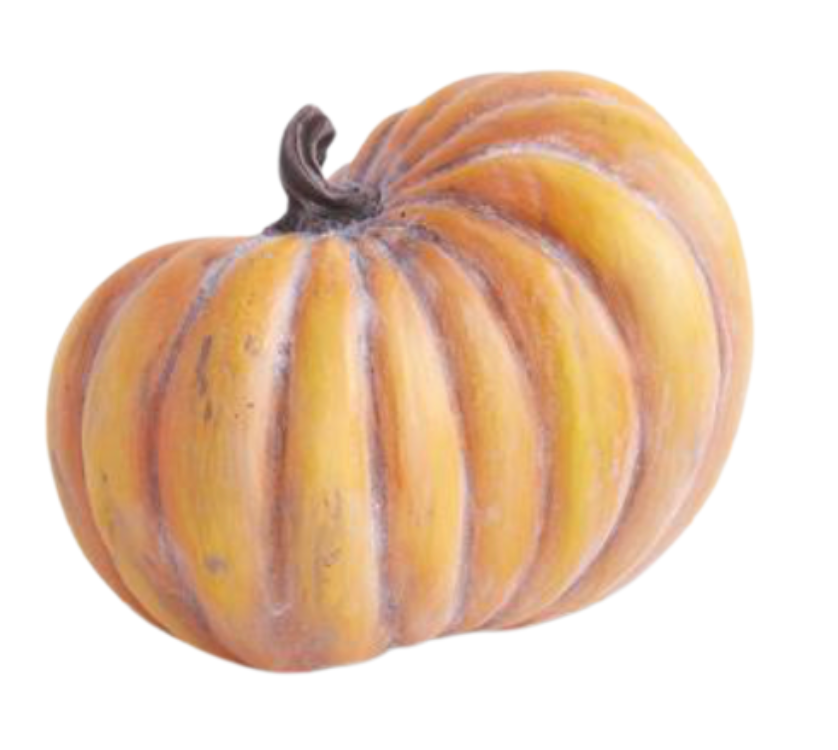 Orange Resin Pumpkins