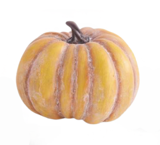 Orange Resin Pumpkins