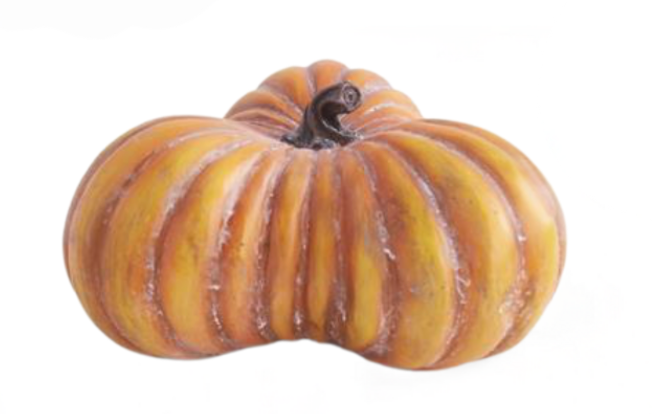 Orange Resin Pumpkins