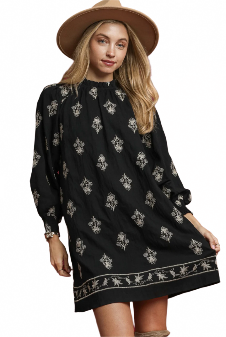 Sarah Embroidered Dress