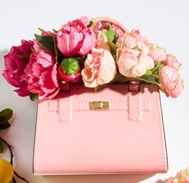 Pink Purse Vase