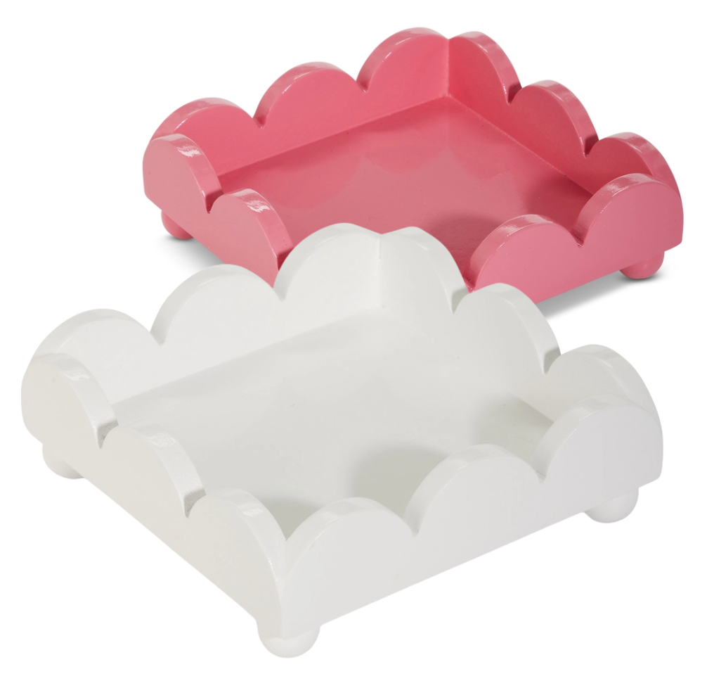 Scalloped Napkin Holder