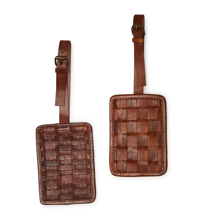 Leather Luggage Tag