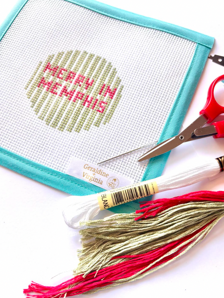 Merry in Memphis Needlepoint Kit