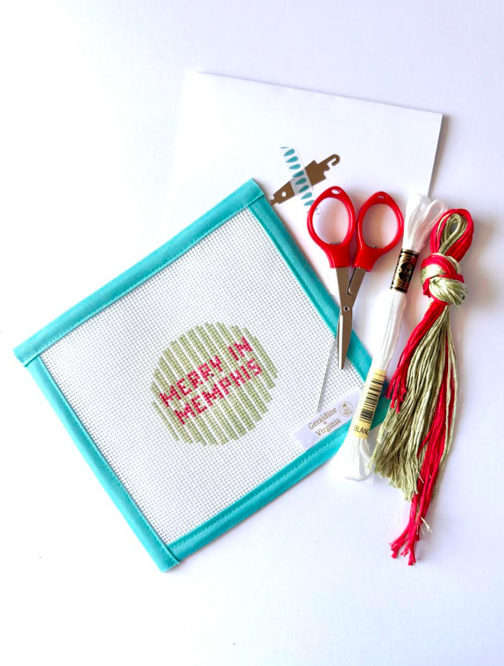 Merry in Memphis Needlepoint Kit