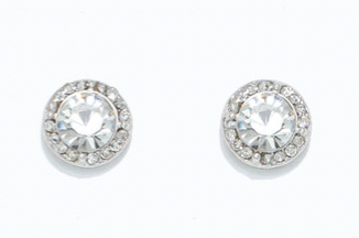 Crystal Clear Stud Earrings | Cuties