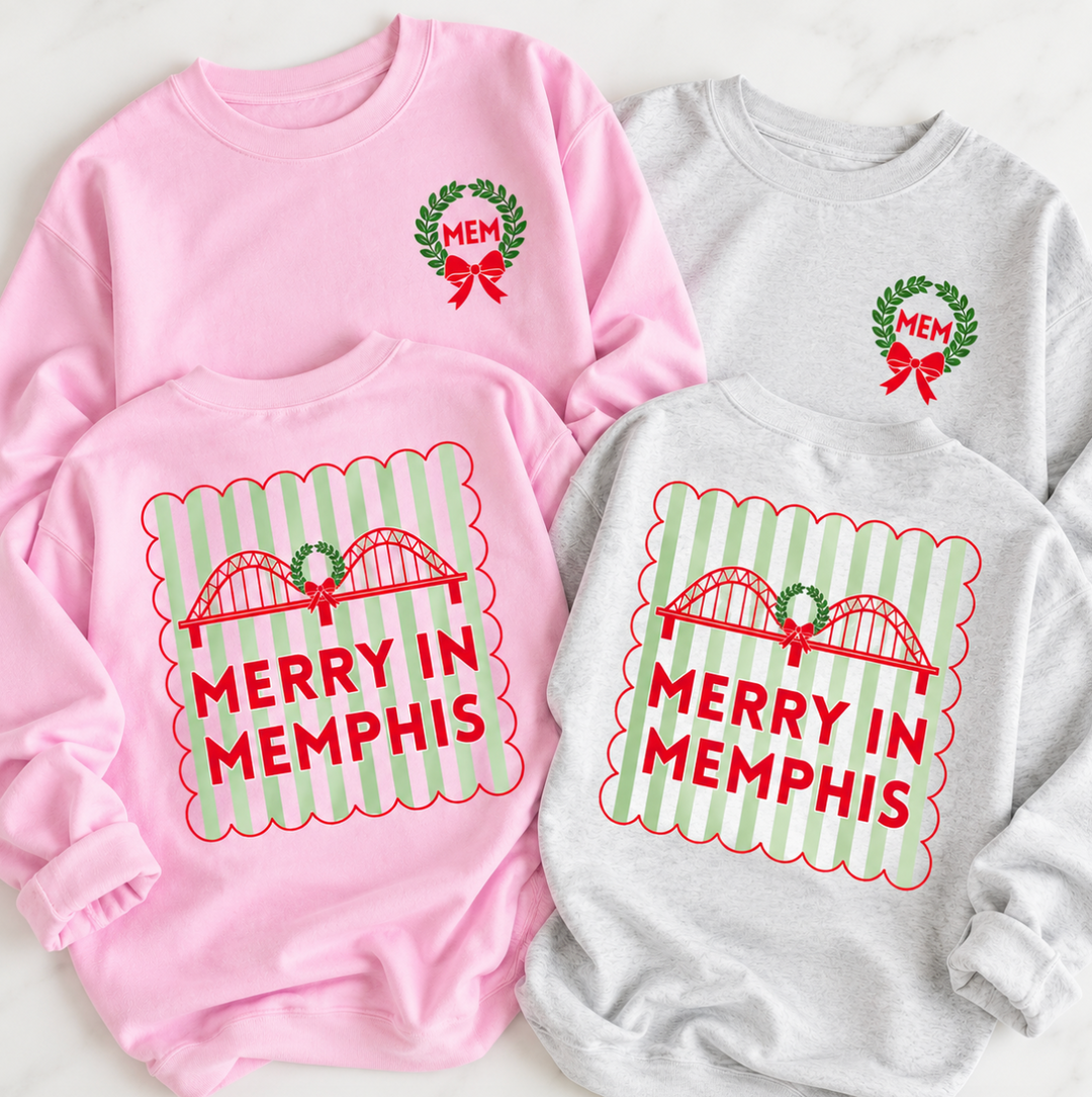 PREORDER | Merry in Memphis Long Sleeve T-shirt